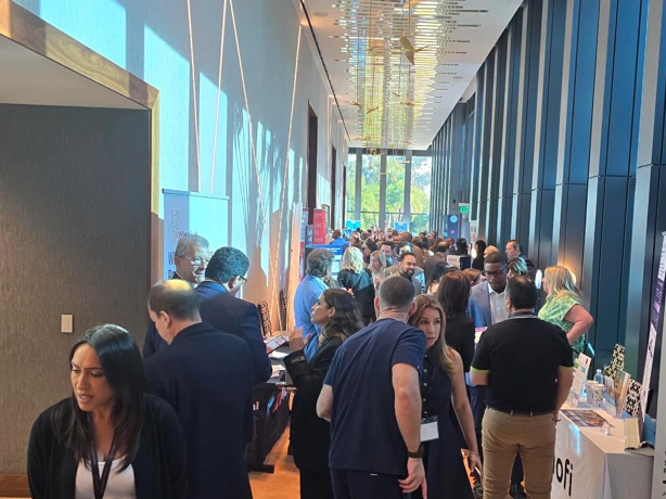 Crowd in the convention hall at CVCFL 2026 symposium